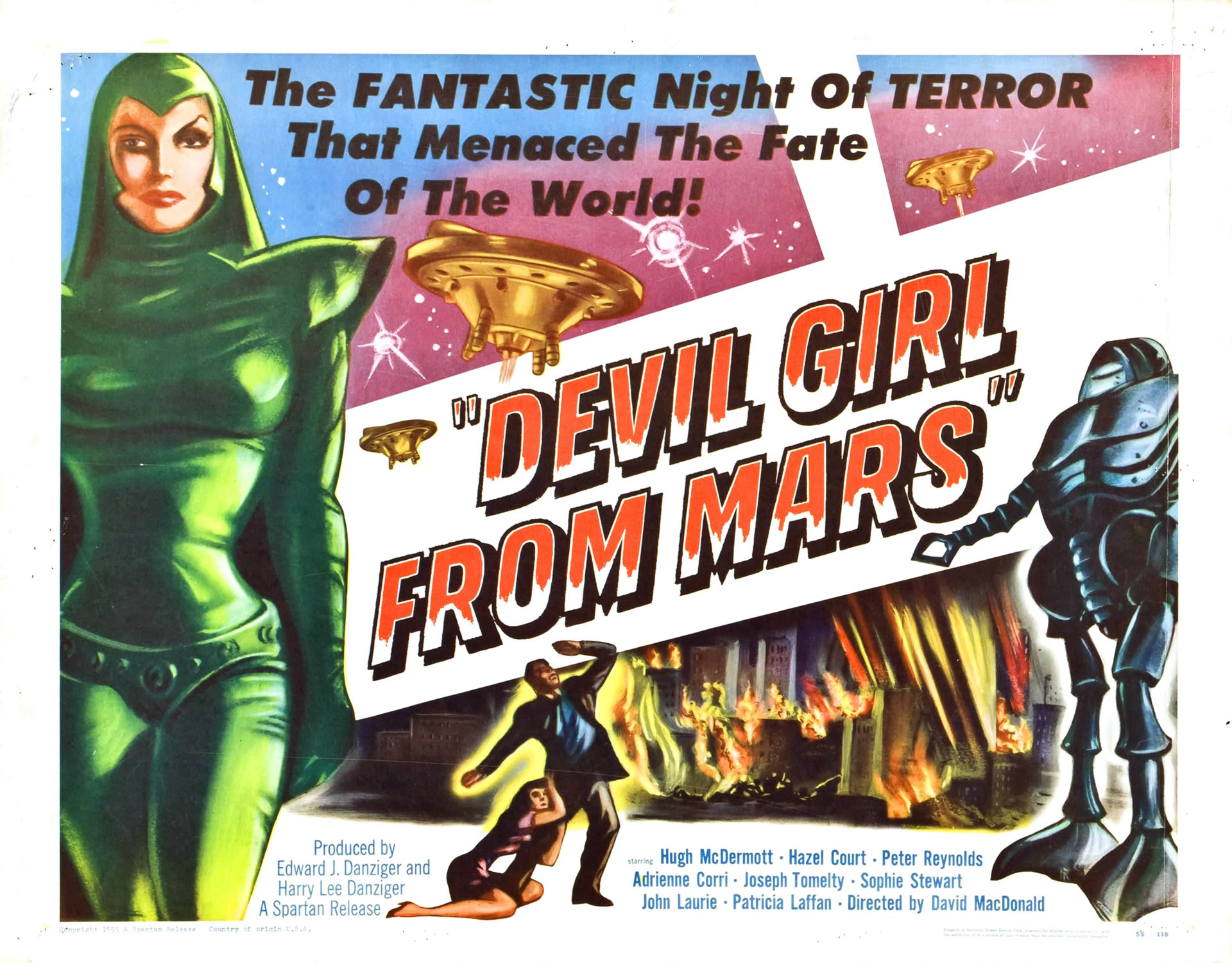 Movie Devil Girl From Mars HD Wallpaper | Background Image