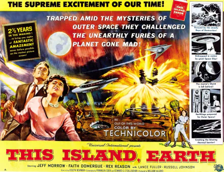 movie this island, earth HD Desktop Wallpaper | Background Image