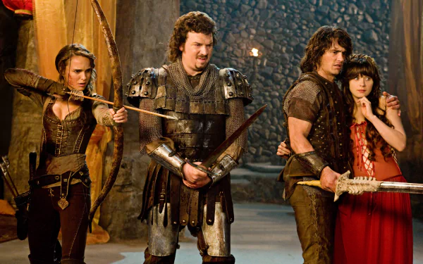 Zooey Deschanel Natalie Portman James Franco Danny McBride movie Your Highness HD Desktop Wallpaper | Background Image
