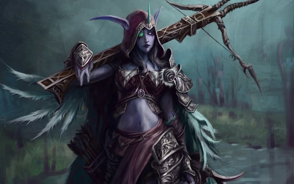 Video Game World Of Warcraft Warcraft Sylvanas Windrunner HD Wallpaper | Background Image