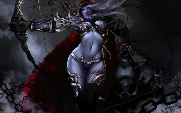 Video Game World Of Warcraft Warcraft Sylvanas Windrunner HD Wallpaper | Background Image