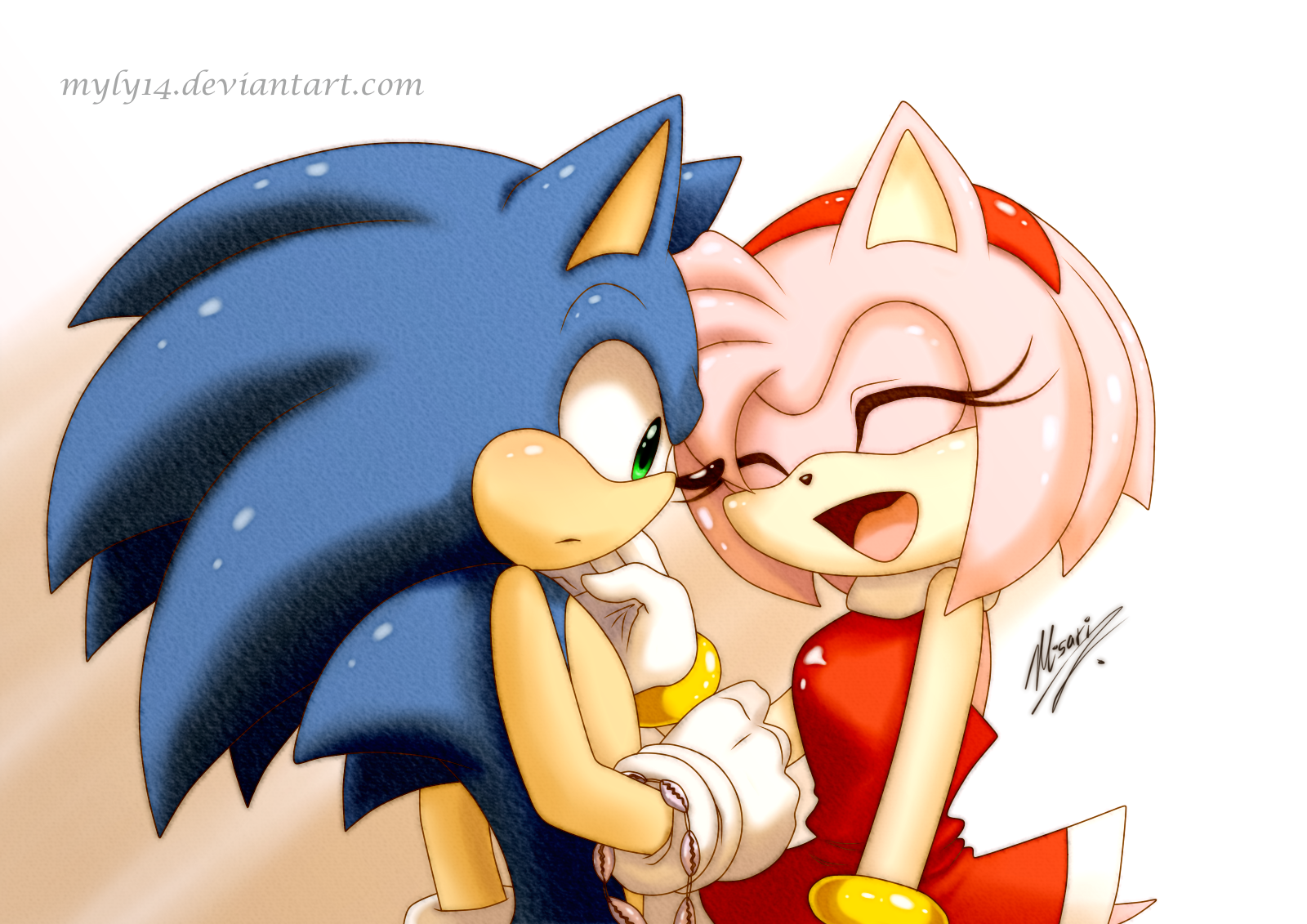 Sonic And Amy Kiss Wallpapers - Wallpaper Cave