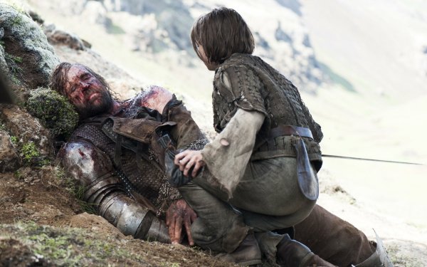 TV Show Game Of Thrones Sandor Clegane Rory McCann Arya Stark Maisie Williams HD Wallpaper | Background Image