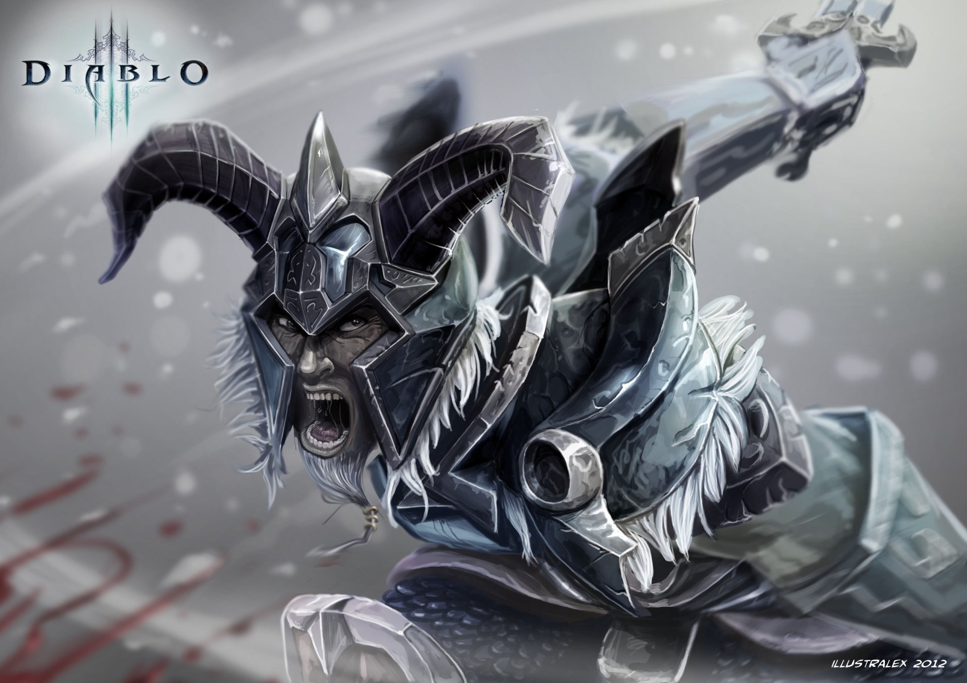 Download Barbarian (Diablo III) Video Game Diablo III HD Wallpaper by Alexandre Muller