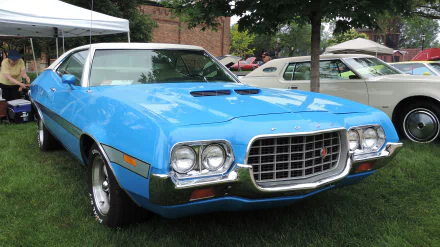 vehicle Ford Gran Torino Sport HD Desktop Wallpaper | Background Image