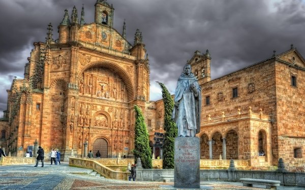 Man Made Salamanca Cities Spain HD Wallpaper | Background Image