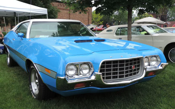 vehicle Ford Gran Torino Sport HD Desktop Wallpaper | Background Image