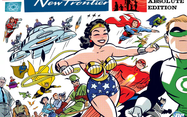 Flash Green Lantern Wonder Woman Comic DC: The New Frontier HD Desktop Wallpaper | Background Image