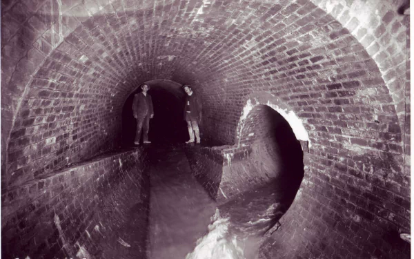 man made tunnel HD Desktop Wallpaper | Background Image