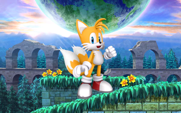 Miles 'Tails' Prower video game Sonic the Hedgehog 4: Episode II HD Desktop Wallpaper | Background Image