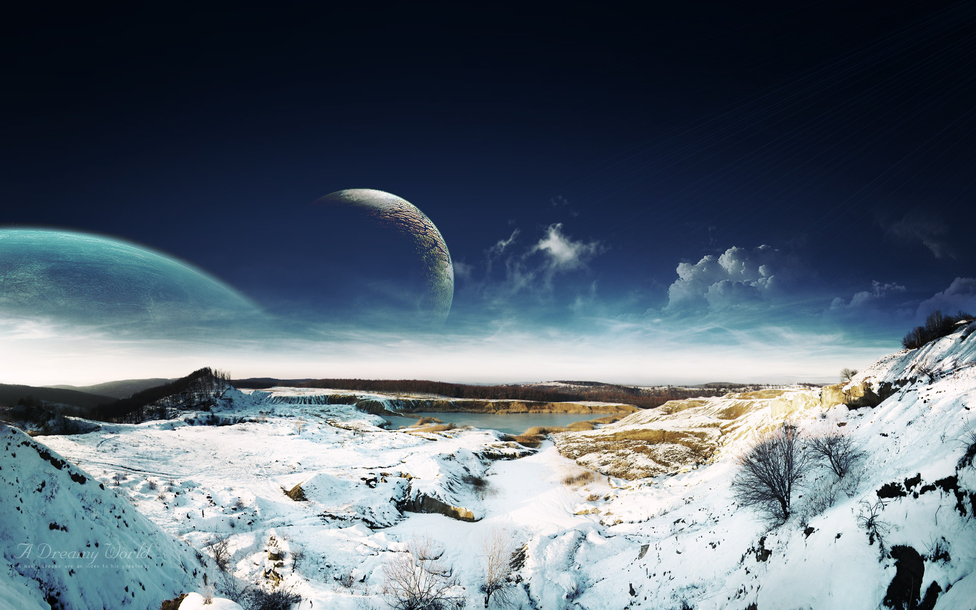 Nature A Dreamy World HD Wallpaper by ayegraphics