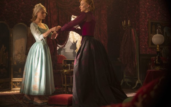 Movie Cinderella (2015) Lily James Cate Blanchett HD Wallpaper | Background Image