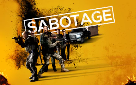movie Sabotage (2014) HD Desktop Wallpaper | Background Image