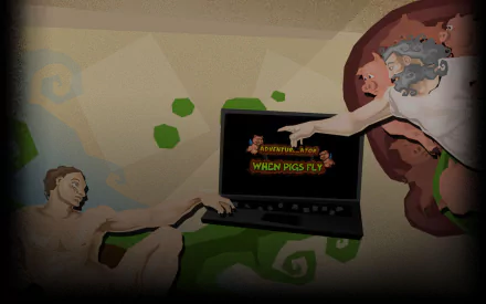 video game Adventurezator: When Pigs Fly HD Desktop Wallpaper | Background Image