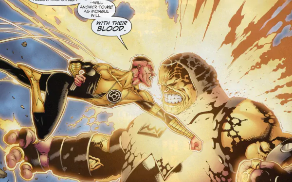 Comic Sinestro (DC Comics) HD Desktop Wallpaper | Background Image