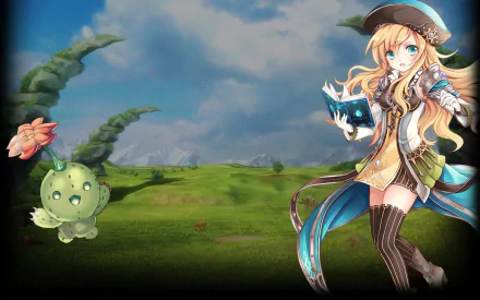 video game Aura Kingdom HD Desktop Wallpaper | Background Image