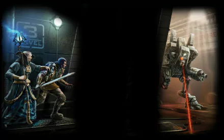 video game BorderZone HD Desktop Wallpaper | Background Image