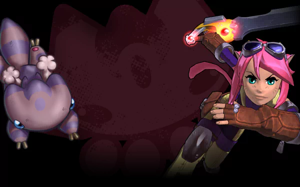 video game Blade Kitten HD Desktop Wallpaper | Background Image