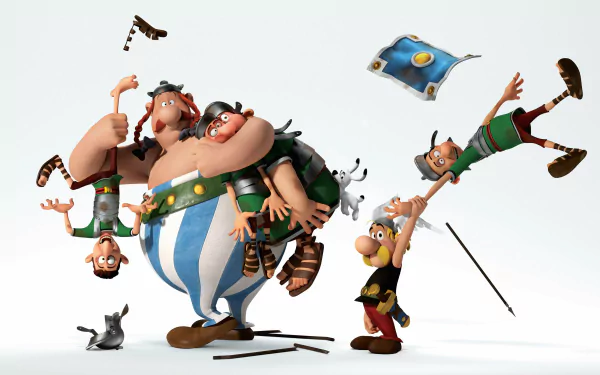 movie Asterix: The Land of the Gods HD Desktop Wallpaper | Background Image