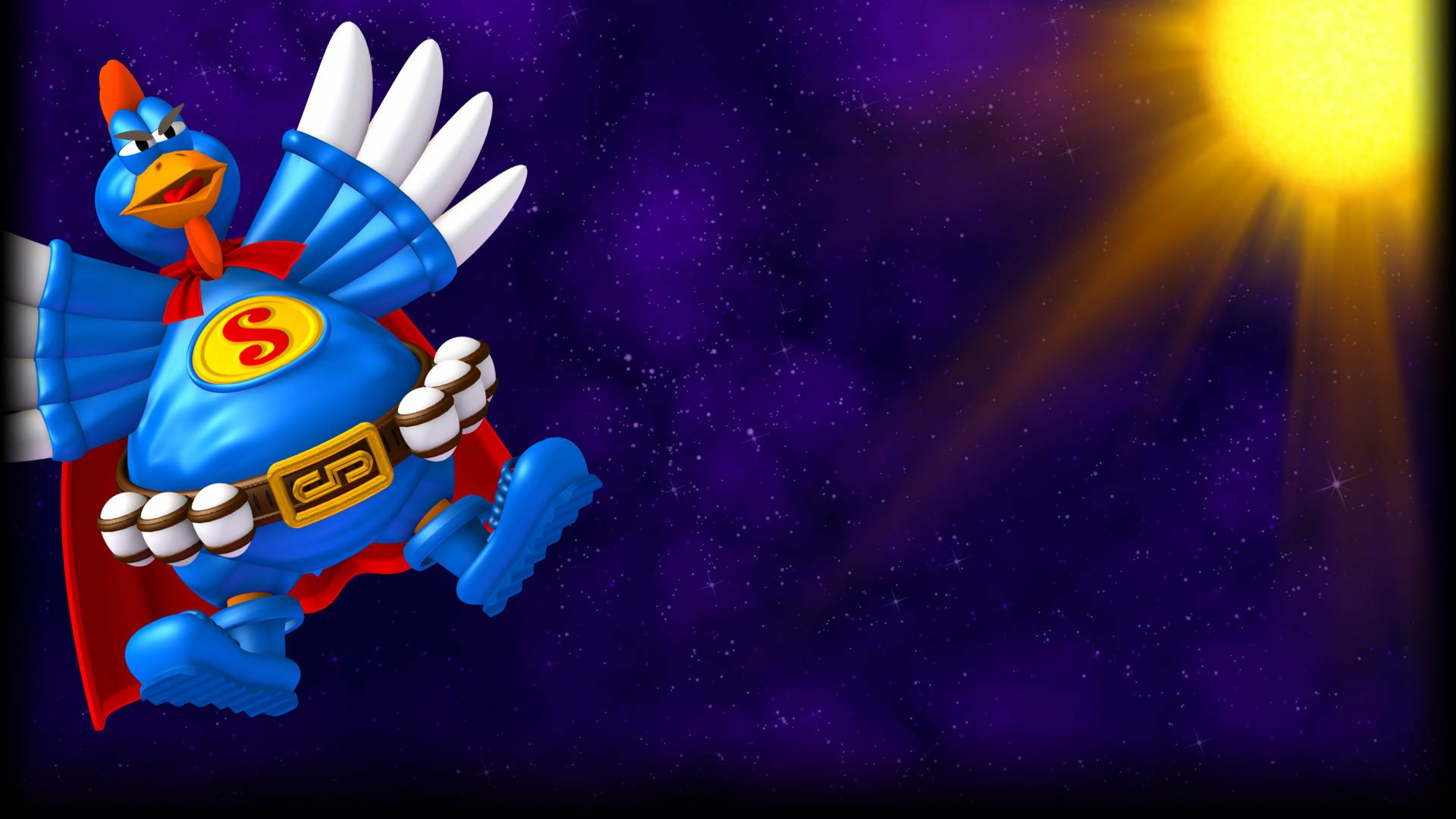 Download Video Game Chicken Invaders 4 HD Wallpaper