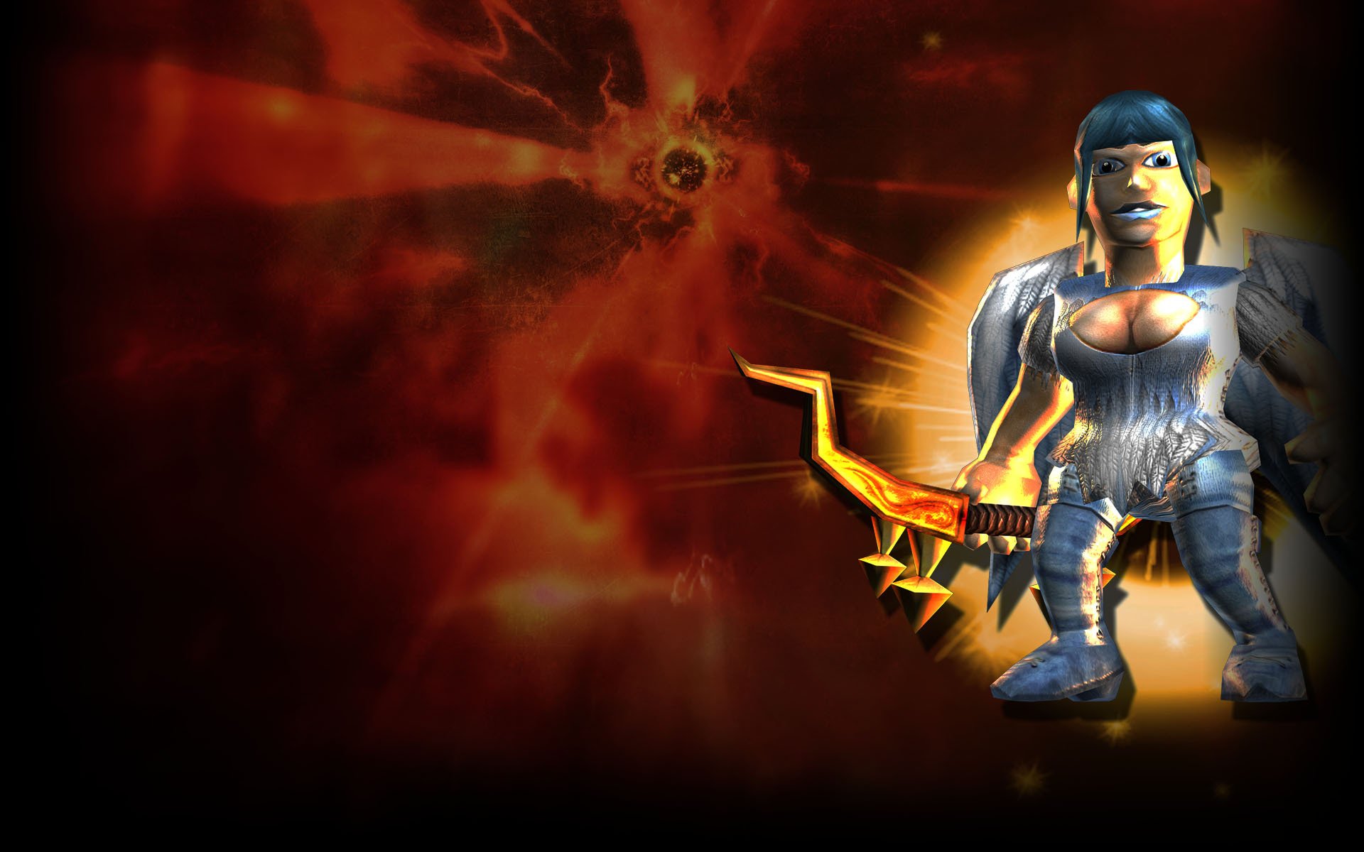 Download Video Game Combat Monsters HD Wallpaper