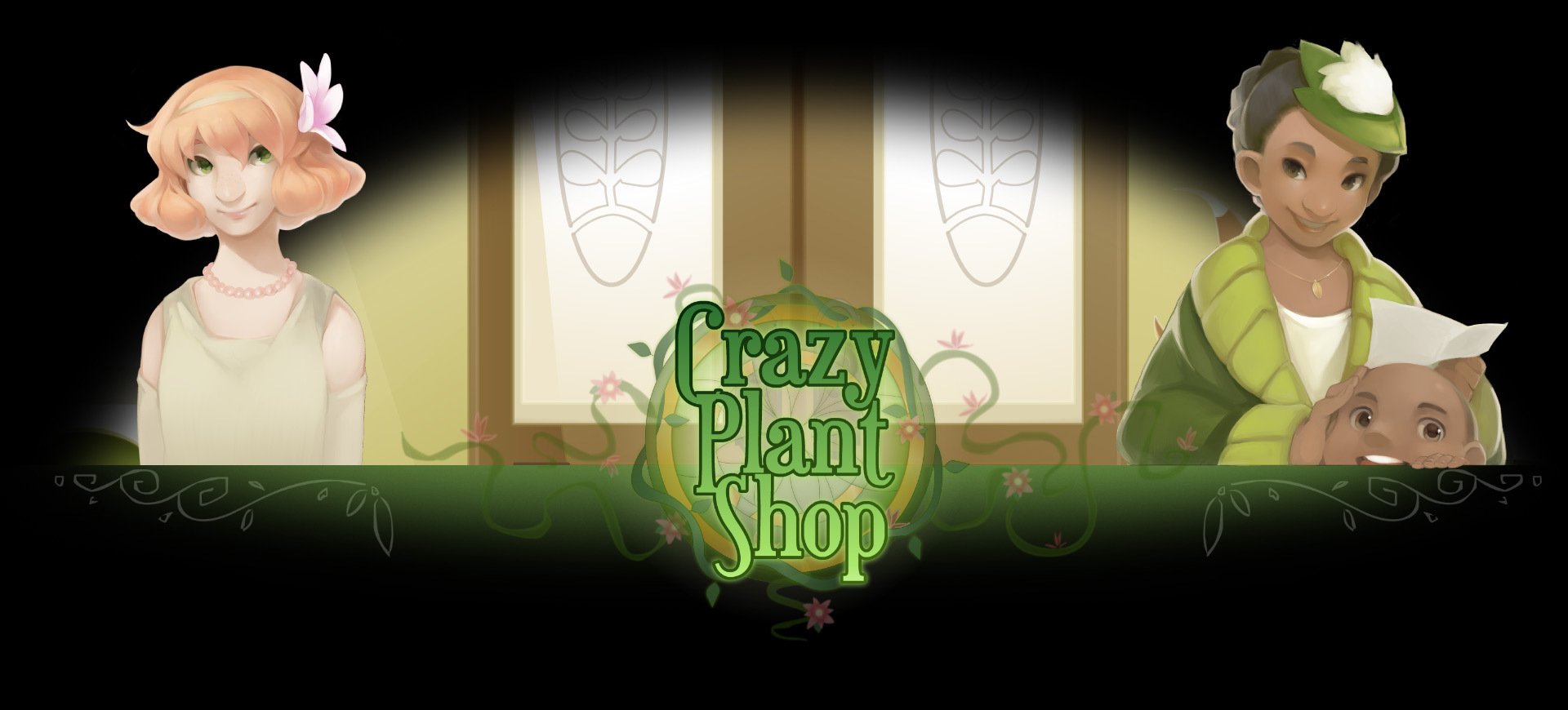 Download Video Game Crazy Plant Shop Wallpaper