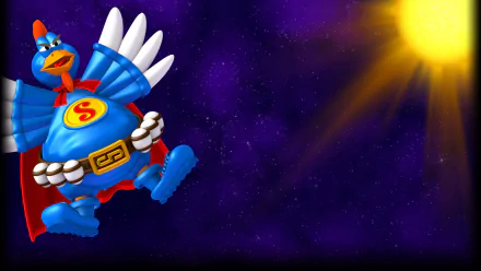 video game Chicken Invaders 4 HD Desktop Wallpaper | Background Image