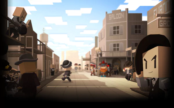 video game Brick-Force HD Desktop Wallpaper | Background Image