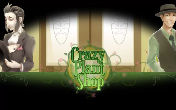 video game Crazy Plant Shop HD Desktop Wallpaper | Background Image