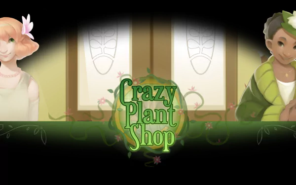 video game Crazy Plant Shop HD Desktop Wallpaper | Background Image