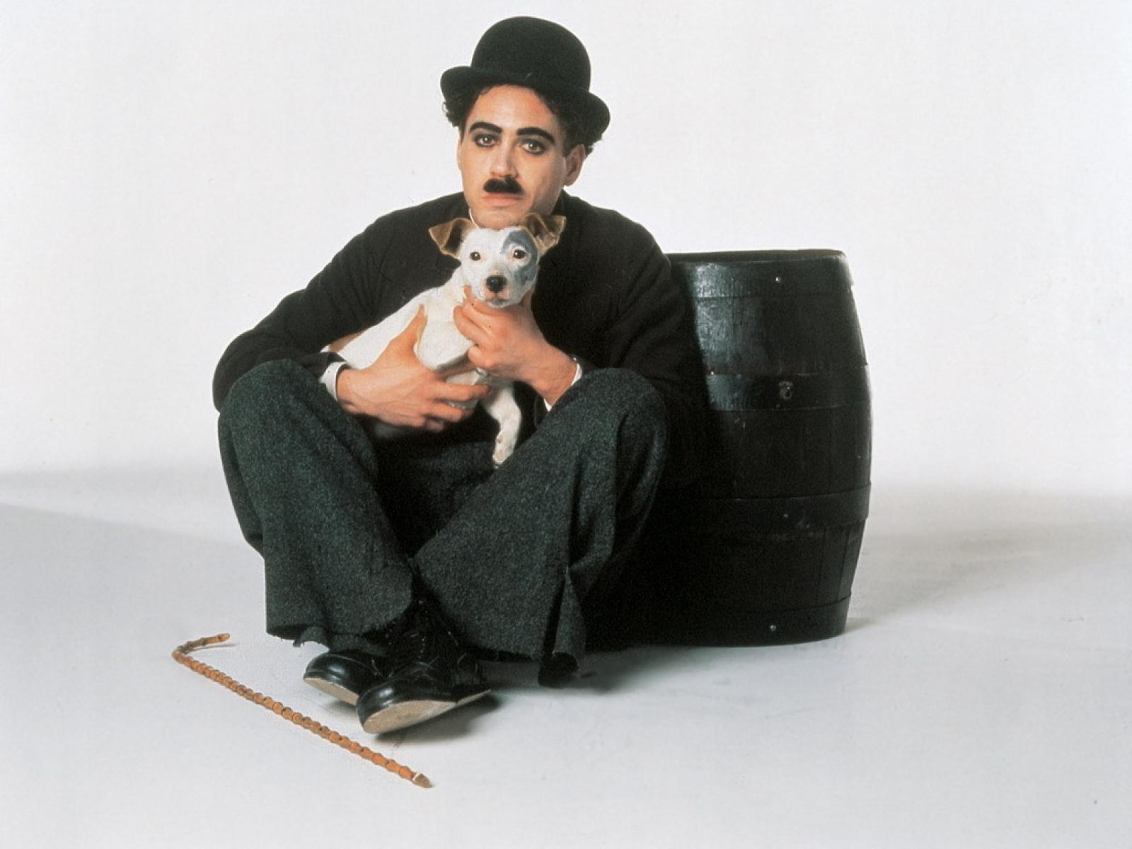Robert Downey Jr. as Charlie Chaplin