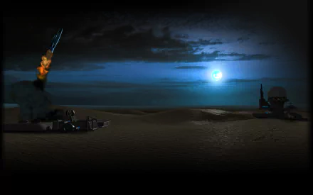 video game Direct Hit: Missile War HD Desktop Wallpaper | Background Image