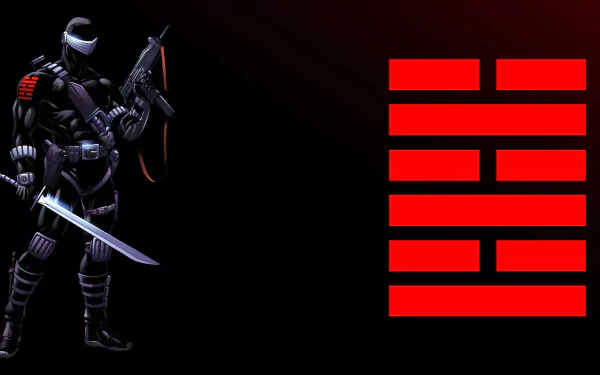 Comic snake eyes HD Desktop Wallpaper | Background Image