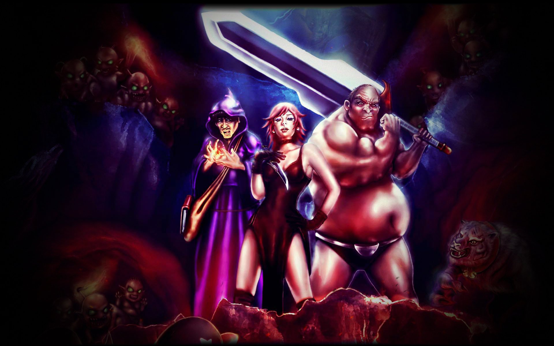 Download Video Game Dungeons: The Eye Of Draconus HD Wallpaper