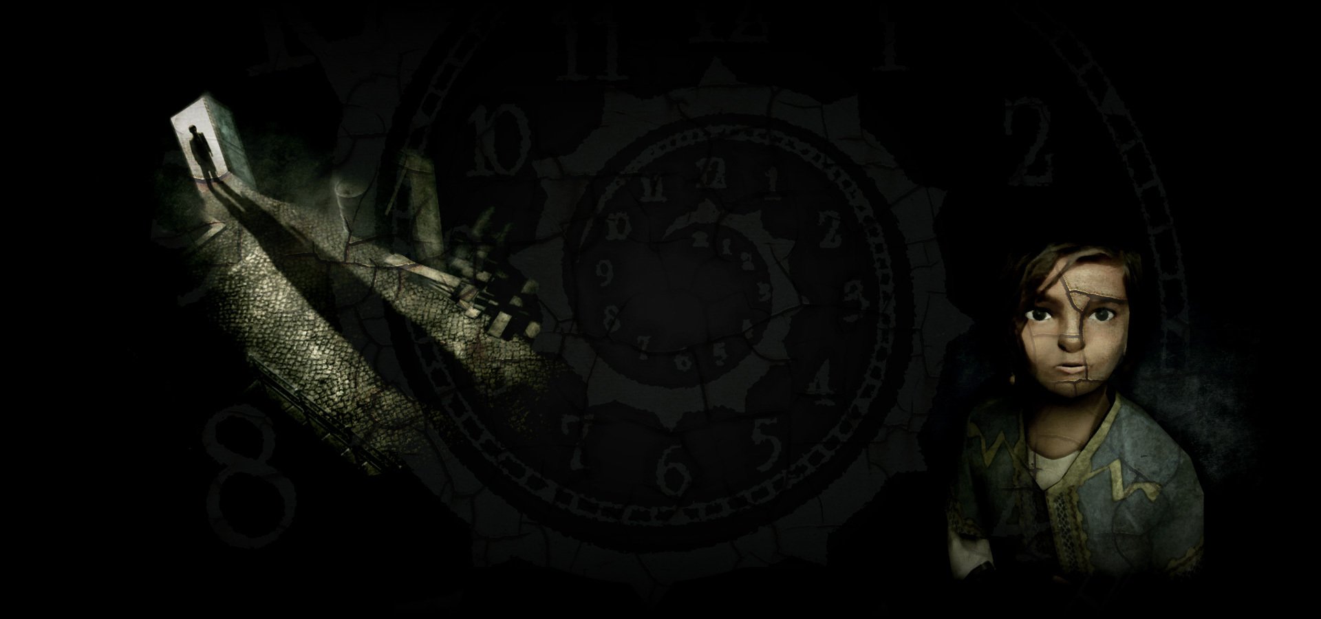 Download Video Game Face Noir Wallpaper