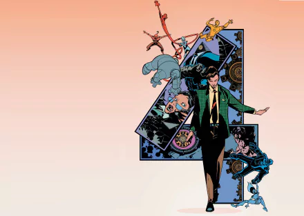 DC Comics Comic metal men HD Desktop Wallpaper | Background Image