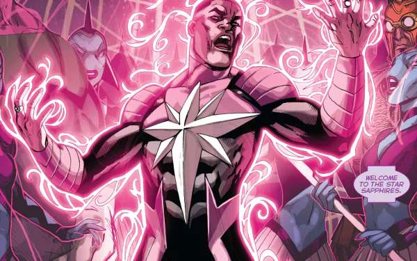 Comic star sapphire corps HD Desktop Wallpaper | Background Image