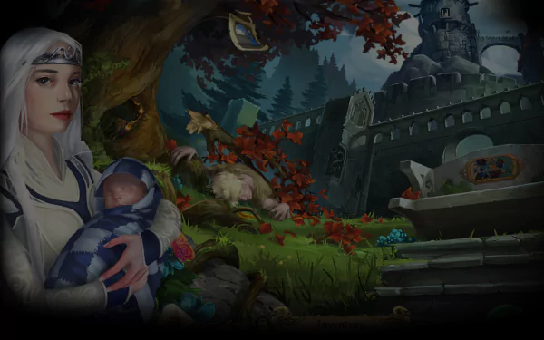 video game Grim Legends 2: Song of the Dark Swan HD Desktop Wallpaper | Background Image