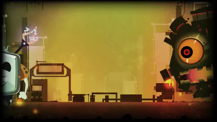 video game Mechanic Escape HD Desktop Wallpaper | Background Image