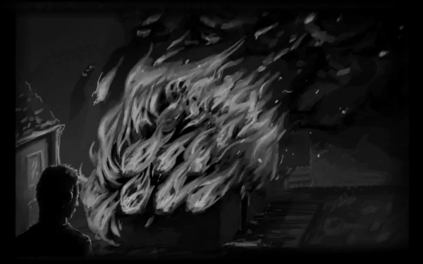 video game Into the Dark HD Desktop Wallpaper | Background Image