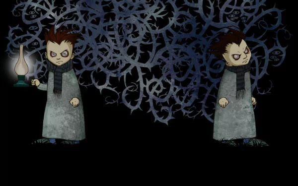 video game Knock Knock HD Desktop Wallpaper | Background Image