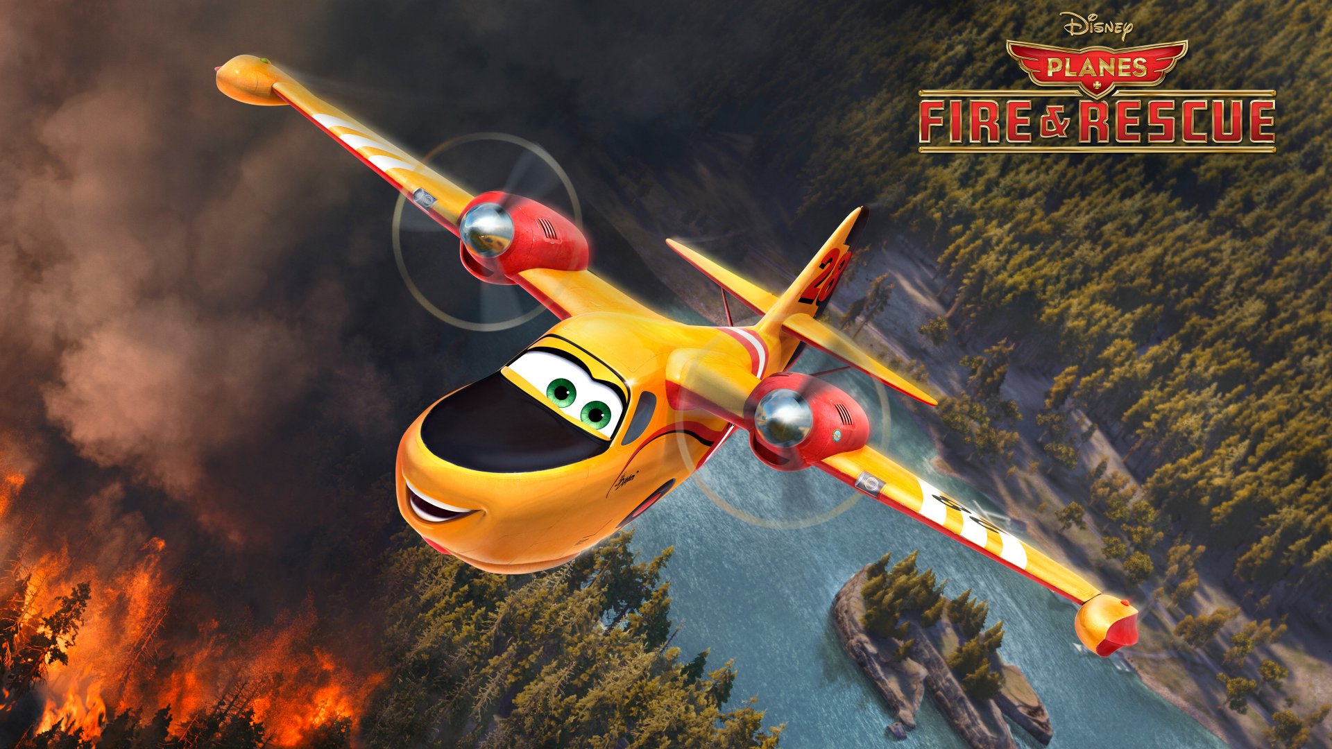 Download Movie Planes: Fire & Rescue 4k Ultra HD Wallpaper