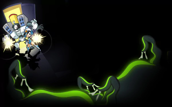 video game Mighty Switch Force! Hyper Drive Edition HD Desktop Wallpaper | Background Image