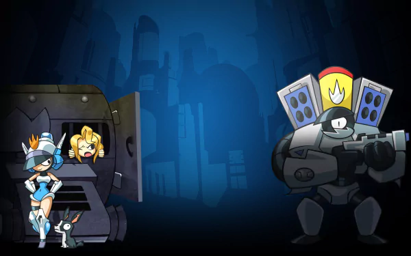 video game Mighty Switch Force! Hyper Drive Edition HD Desktop Wallpaper | Background Image