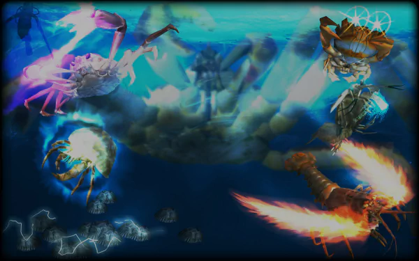 video game NEO AQUARIUM - The King of Crustaceans - HD Desktop Wallpaper | Background Image