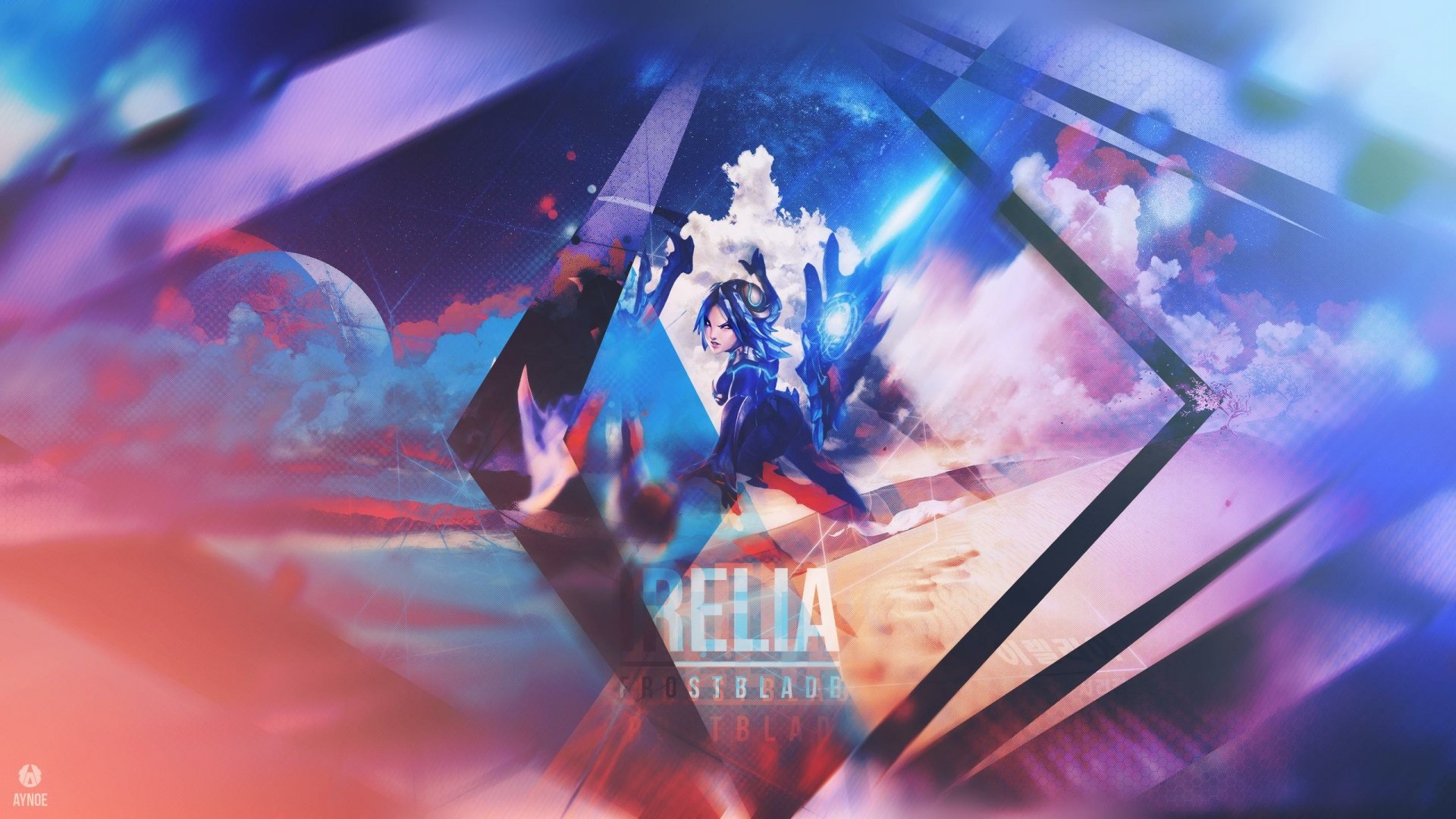 Download Irelia (League Of Legends) Video Game League Of Legends HD Wallpaper by Aynoe