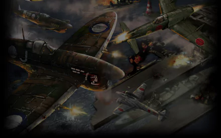 video game Pacific Storm: Allies HD Desktop Wallpaper | Background Image