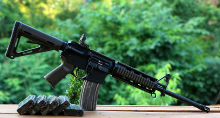 man made Colt AR-15 HD Desktop Wallpaper | Background Image