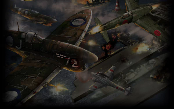 video game Pacific Storm: Allies HD Desktop Wallpaper | Background Image