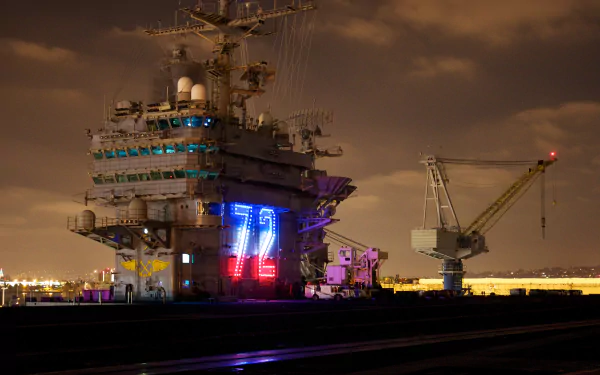 warship aircraft carrier military USS Abraham Lincoln (CVN-72) HD Desktop Wallpaper | Background Image